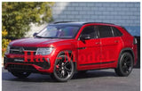 1:18 SAIC Volkswagen X Teramont 2022 Diecast Model Car Display Red/Cyan Gifts Parts