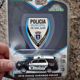 2018 Dodge Durango Municipal De San Juan Policia diecast collectable Ships to you