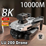 8K Professionale Dual-Camera HD GPS Optical Localization Four-way Obstacle Drone Drone