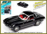 Johnny Lightning New '65 Chevy Corvette Hardtop 1/64th Diecast Car JLCG022A Toy