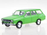 Dacia 1300 station wagon green Ostalgie diecast modelcar in showcase 1:43 Parts