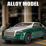 1:24 Rolls Royce Wraith Mansory Alloy Diecast Toy Vehicles Car Model Sound Light Parts