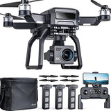 Bwine camera drone with gimbal, 4K camera, propellers, remote controller and bag