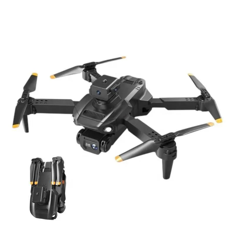Kids quadcopter drone with front camera, folding arms, and four propellers