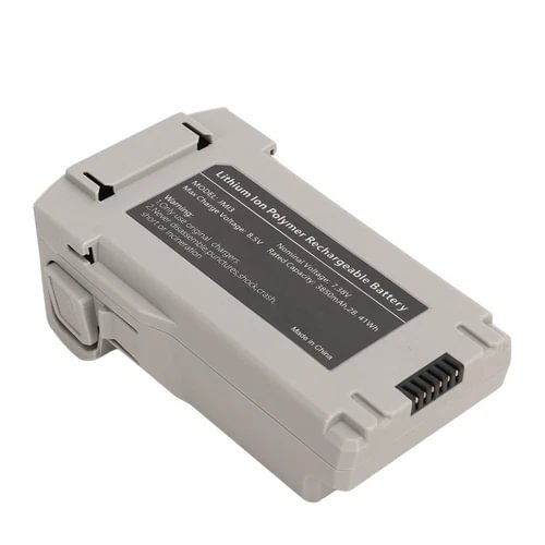 Intelor rechargeable drone battery pack, 3850mAh, with charging connector and label.