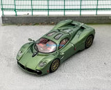 CR CM 1:64 Green Utopia Super Racing Sports Model Diecast Metal Car Parts