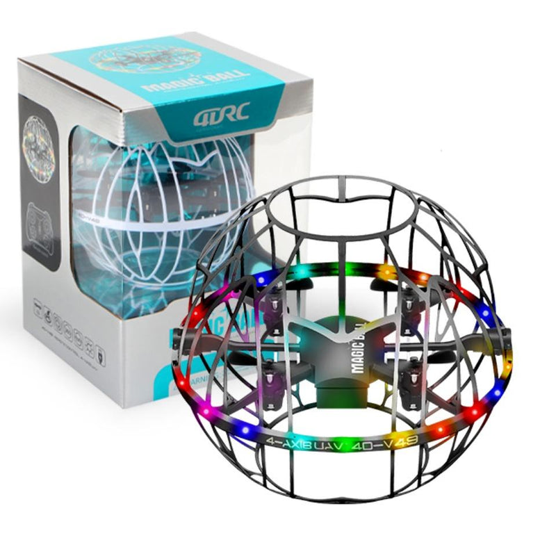 Flying Drone Ball Kids Toy Obstacle Avoiding Dones 360 Degrees Obstacle Avoidance Rechargeable Vtol UAV Drone