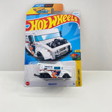 White & Black Mailed It Delivery Truck Hot Wheels 2024 Diecast 10/10 HW Art Cars Series 164/250 Ships to you