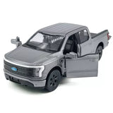 1:36 Ford F-150 Lightning Model Car Diecast Alloy Metal Toy Cars Kids Gifts Gray Toy