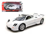 Motormax 73272W Pagani Zonda C12 White 1/24 Diecast Car Model Parts
