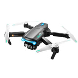 S98 Professional Four-axis Foldable Mini Drone 4K HD Dual Camera Aerial Drone with Colored LED Lights Drone