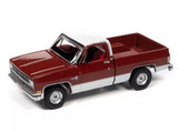 Auto World NEW CASTING '81 Chevy Silverado 10 Fleetside 1:64 Scale Diecast 302A Toy