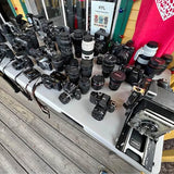 KYL Camera Spring TX Drone camera gear kit with multiple lenses and cameras