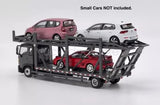 UM 1:64 Gray 500 HINO Ranger Double Transport truck Model Diecast Metal Car Gift Parts