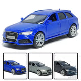 1:36 Audi RS6 Avant Model Car Alloy Diecast Toy Vehicle Collection Kids Gift Toy