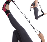 Multiple Loops Calf Ankle Stretcher Foot Rehabilitation Strap Ligament Exercise Training Yoga Ligament Stretching Belt Drone