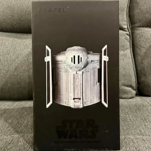 Propel Star Wars TIE Advanced X1 performance drone in collector box, metallic gray
