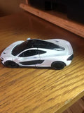New Kinsmart McLaren P1 Diecast Model Toy Car Pull Action 1:32 White Toy