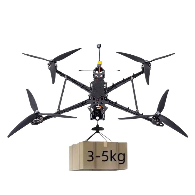Supplier10-inch FPV Racing Drone 15-20km Flight 30 Minutes Time 3.5-5kg Payload GPS Positioning Function Drone