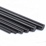 3k Weave Pultruded Carbon Fiber Solid Rod Carbon Fiber bar Carbon Fiber square Stick for Kite Torys Drone