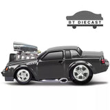 MAISTO MUSCLE MACHINES 1987 BUICK GNX 1/64 DIECAST CAR DARK GREY METALLIC 15581 Toy