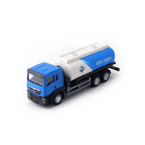 1:64 Scale Oil Tanker Truck Diecast Vehicle Model Car Toy Gifts Parts