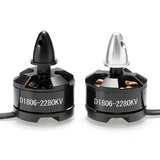 D1806 1806 2280KV 2-3S Brushless Motor CW CCW Multi-rotor Motor with Banana Plug for 200 250 FPV RC Drone Quadcopter Aircraft Drone