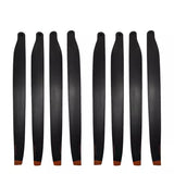 8-pack matte black carbon fiber drone propeller blades