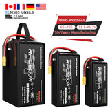 High Performance Solid State Battery 23.1V 46.2V 6S 12S 54000mAh 56000mAh 60000mAh Cargo Drone/ VTOL/ Evtol/ Heavy Lifting Drone Drone