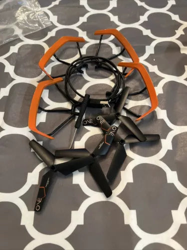 Protocol One Drone Spare Parts, 4 Blades,4 Protectors, Cable,Philips Tool, New Drone