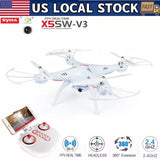 2.4Ghz Syma X5SW-V3 RC Quadcopter HD Camera FPV WIFI 3D Flip RC Racing Drone RTF Drone