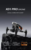 XD1 PRO WiFi FPV with 4K HD Dual Camera  RC Drone Quadcopter RTF Drone