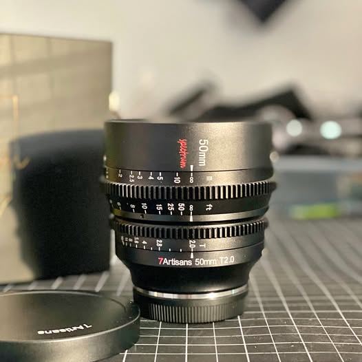 7Artisans Spectrum 50mm T2.0 Full Frame Cine Lens E-mount Seattle WA Drone