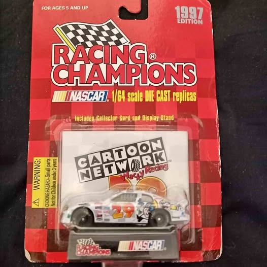 1997 die-cast NASCAR replica car in Racing Champions blister pack