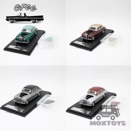 1:64 diecast model car toy on display base, shown from multiple angles