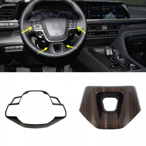 1/66 scale diecast car interior trim: dark brown panel with cutout