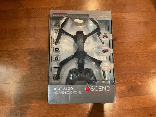 ASC-2400 HD video drone retail box with camera