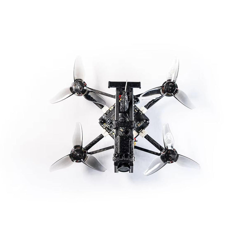 2-inch FPV camera drone with four propellers and central flight controller