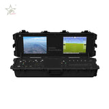 Uav Drone Fixed Wing Flight Control Station With Computer Drone