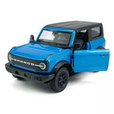 Ford Bronco Toy Car 1:36 Diecast Metal Model Car Toys for Boys Girls Kids Blue Toy