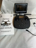 Aerix Davinci drone remote control with built-in screen and two joysticks