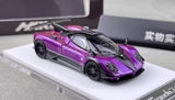 HKM 1:64 Scale Purple Zonda 760 LH Super Racing Sports Diecast Metal Car Model Parts