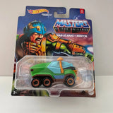 Man-At-Arms Mentor Car Masters Of The Universe Hot Wheels Diecast He-Man Character Cars Series 3/5 Ships to you
