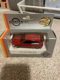 Red Opel Astra 1:43 diecast car in GAMA mini boxed display