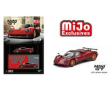 Mini GT 1:64 Pagani Zonda F Rosso Dubai Diecast Car Mijo Exclusives MGT00382 Parts
