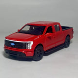 MSZ 2022 Ford F-150 Lightning Platinum 1:36 Diecast Pickup Truck Red Toy