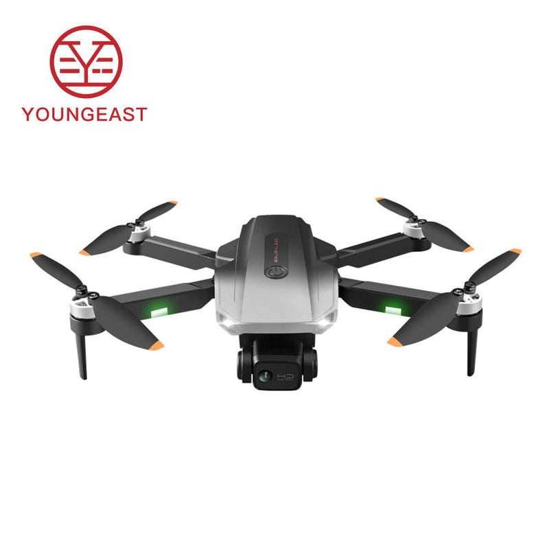 Quadcopter mini drone with front camera and four rotors