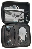 Quadrocopter Collapsible Pocket Drone 2.4 GHZ Edition W/ Padded Zip Case TESTED! Drone