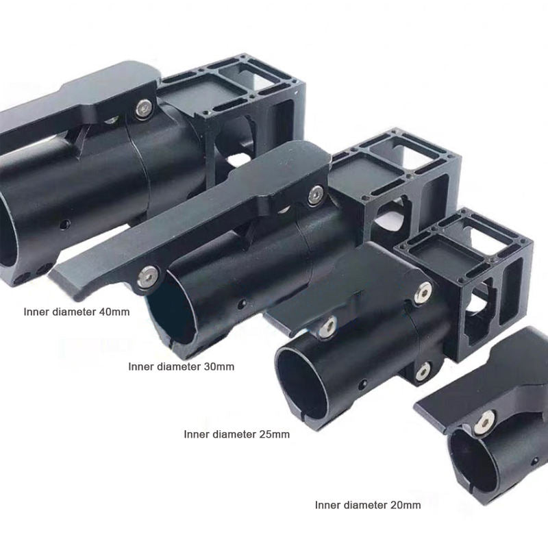 RJX 16/ 20/ 25/ 30/ 40mm Vertical Folding Arm Tube Joint Hinge Mechanism for Drone UAV Accessories