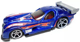 2009 HOT WHEELS PANOZ GTR-1 #2390 BLUE 1:64 DIECAST 2 7/8